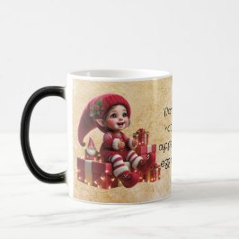 Caneca Mágica Crie Seu Próprio Gnomo de Natal Jolly Vintage