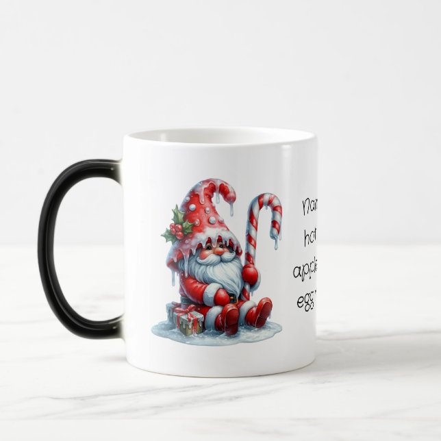 Caneca Mágica Crie Seu Próprio Gnomo de Natal Pimenta Cheiroso (Esquerda)