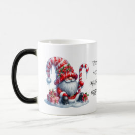 Caneca Mágica Crie Seu Próprio Gnomo de Natal Pimenta Doce