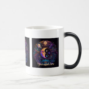 Caneca Mágica Crie seu próprio homem místico na lua