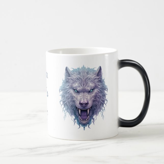 Caneca Mágica Crie Seu Próprio Lobo Roubado Roxo (Direita)