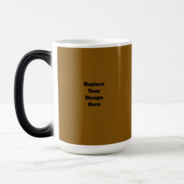 Caneca Mágica Crie seu próprio marrom (Esquerda)