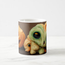 Caneca Mágica Crie seu próprio monstro de Halloween bonito