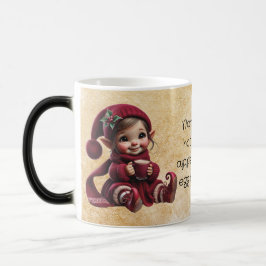 Caneca Mágica Crie seu próprio Natais vintages animados Gnomo