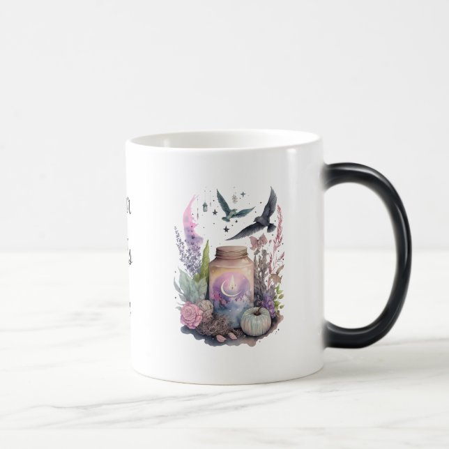 Caneca Mágica Crie seu próprio outono Místico (Direita)