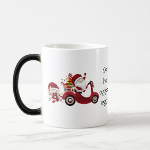 Caneca Mágica Crie seu próprio Papai noel Patinete de Natal Gnom