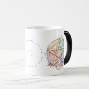 Caneca Mágica Crie seu próprio Pastel Starry Pentacle