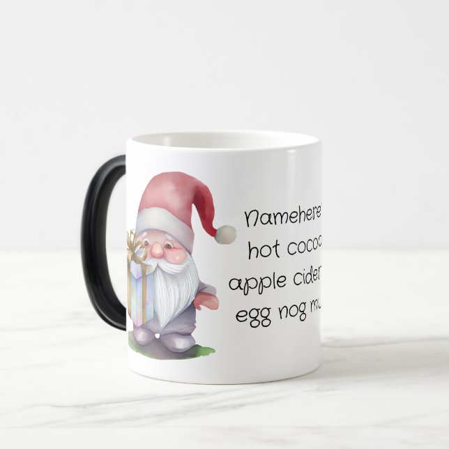 Caneca Mágica Crie Seu Próprio Presente de Arco-íris do Natal Gn (Frente Esquerda)