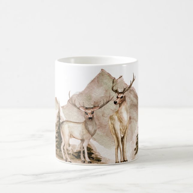 Caneca Mágica Crie seu próprio veado de montanha (Centro)