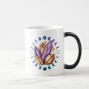 Caneca Mágica Crie seus próprios cristais e fases da lua