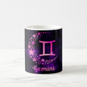 Caneca Mágica Crie sua própria astrologia Zodiac Gemini