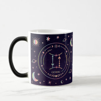 Caneca Mágica Crie sua própria astrologia Zodiac Gemini