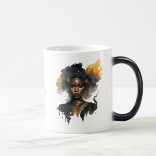 Caneca Mágica Crie Sua Própria Bruxa Negra