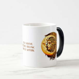 Caneca Mágica Crie sua própria Deusa da Lua do Véu