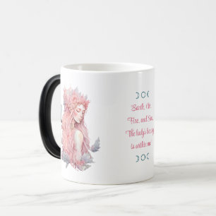 Caneca Mágica Crie Sua Própria Deusa da Magia do Amor Lunar