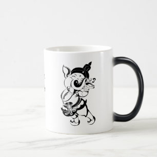 Caneca Mágica Crie Sua Própria Flauta Preta Ganesh