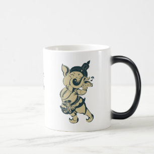 Caneca Mágica Crie Sua Própria Flauta Verde E Dourada Ganesh