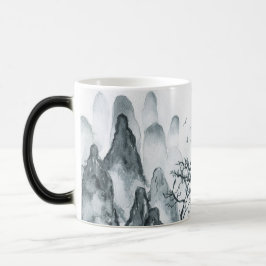 Caneca Mágica Crie sua própria paisagem de Hilly Mountain