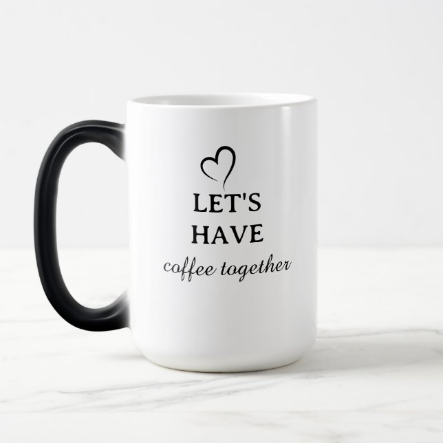 Caneca Mágica Crie Sua Própria Promoção de Marca Simples (Esquerda)