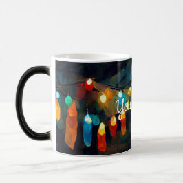 Caneca Mágica Crie suas próprias luzes de Natal