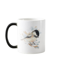 Crote Chickadee Watercolor