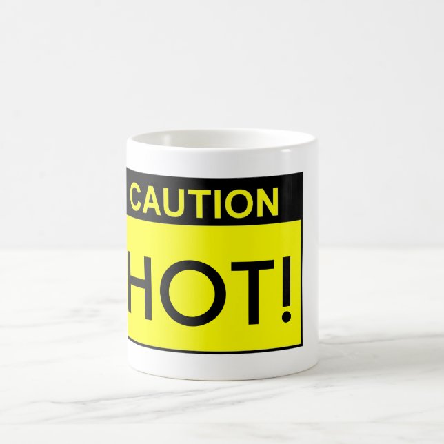 Caneca Mágica Cuidado! QUENTE! (Centro)