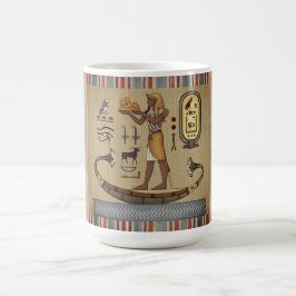 Caneca Mágica Cultura Vintage do Antigo Egito, Estilo Antigo 