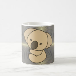 Caneca Mágica Cute Brown Koala Bear Baby