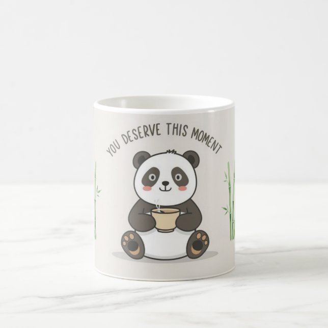 Caneca Mágica Cute Panda Mug (Centro)