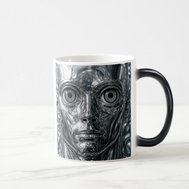 Caneca Mágica Cyborg Futuriste (Direita)