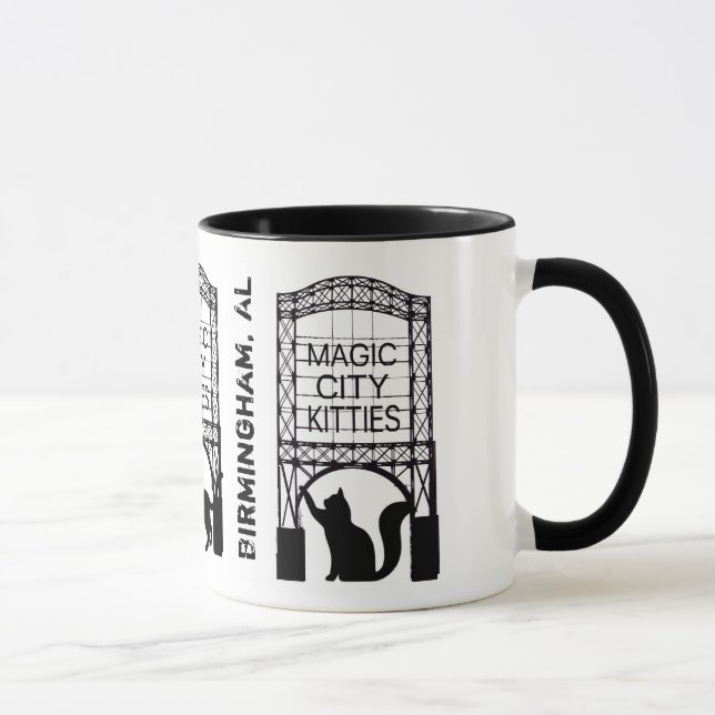 Caneca mágica da campainha dos gatinhos da cidade (Direita)