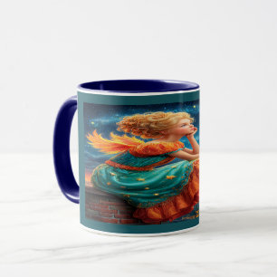 Caneca Mágica da Fada Sonhadora da Noite Estrelada