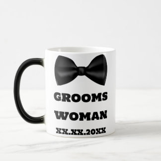 Caneca Mágica Damas de Honra Nome da Noiva da Mulher da Noiva Ca