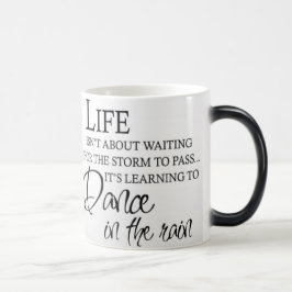 Caneca Mágica DANÇA inspirada na CHUVA