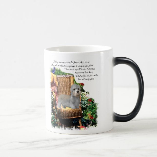 Caneca Mágica Dandie Dinmont Terrier Art Gifts (Direita)