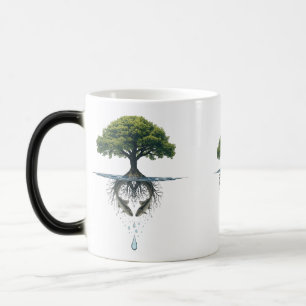 Caneca Mágica de Amor Incondicional com Mudança de