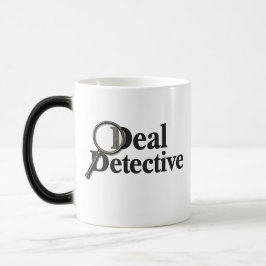 Caneca Mágica Deal Detective – Funny Bargain Hunter & Smart Shop