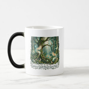 Caneca Mágica Decoração Caprichosa da Natureza da Floresta