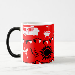 Caneca Mágica Decoração de Acampamento de Caravana