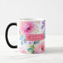 Desenho do Nome Personalizado Floral Boho Nascer d