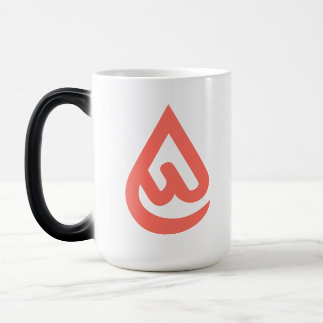 Caneca Mágica Desenhos Ardhon que permitem expressar-se (Esquerda)