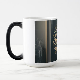 Caneca Mágica Design Feliz do Dia do Nascer