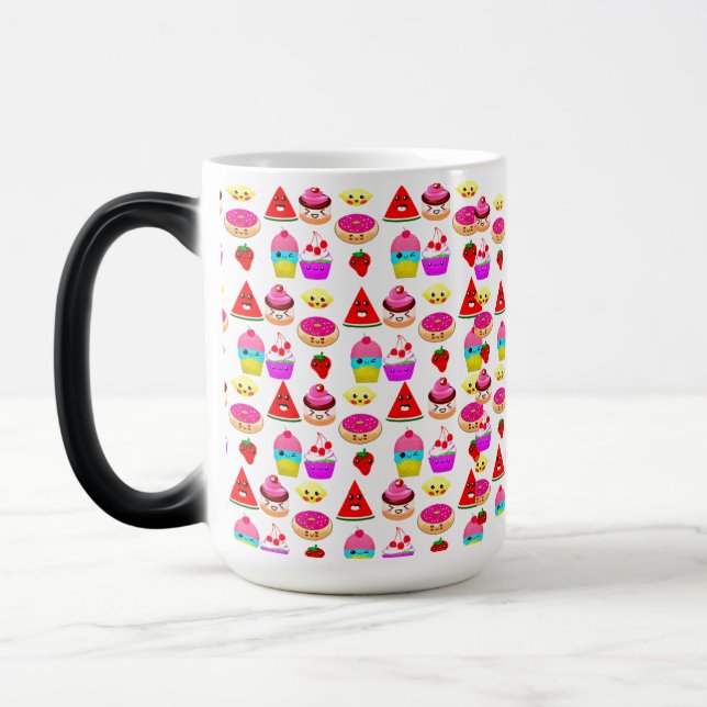 Caneca Mágica Design kawaii divertido (Esquerda)