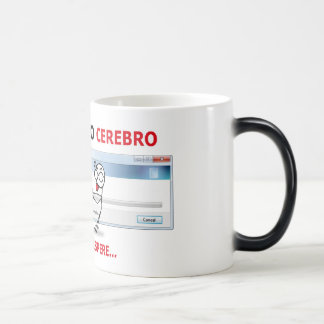 Caneca Mágica Despertando cerebro