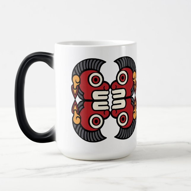 Caneca Mágica Dia 11 do Calendário Aztec - Ozomahtli (Esquerda)