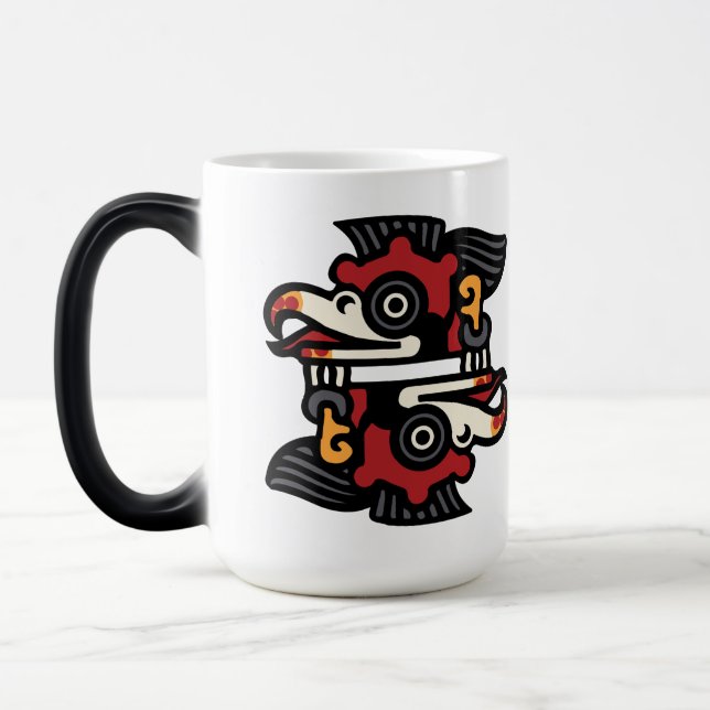 Caneca Mágica Dia 16 do Calendário Aztec - Cozcacuauhtli (Esquerda)