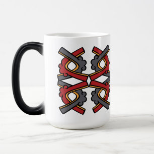 Caneca Mágica Dia 17 do Calendário Aztec - Ollin