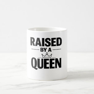 Caneca Mágica Dia das Mães “Criado Por uma Rainha” Empoderamento