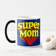 Dia de as mães do Super-herói da Super Mãe Mudando