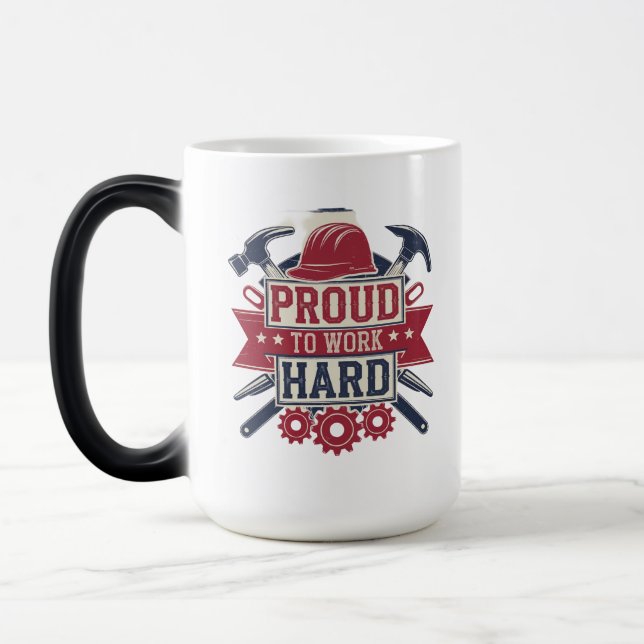 Caneca Mágica Dia do Trabalho (Esquerda)